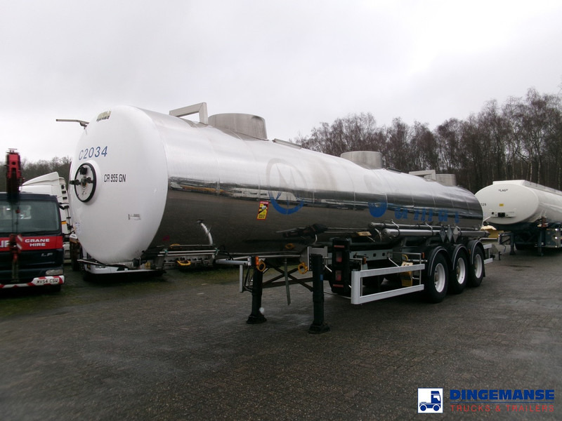 Magyar Chemical tank inox 22.5 m3 / 1 comp ADR 29-05-2024 - Tankoplegger: afbeelding 1 Magyar Chemical tank inox 22.5 m3 / 1 comp ADR 29-05-2024 - Tankoplegger: afbeelding 1