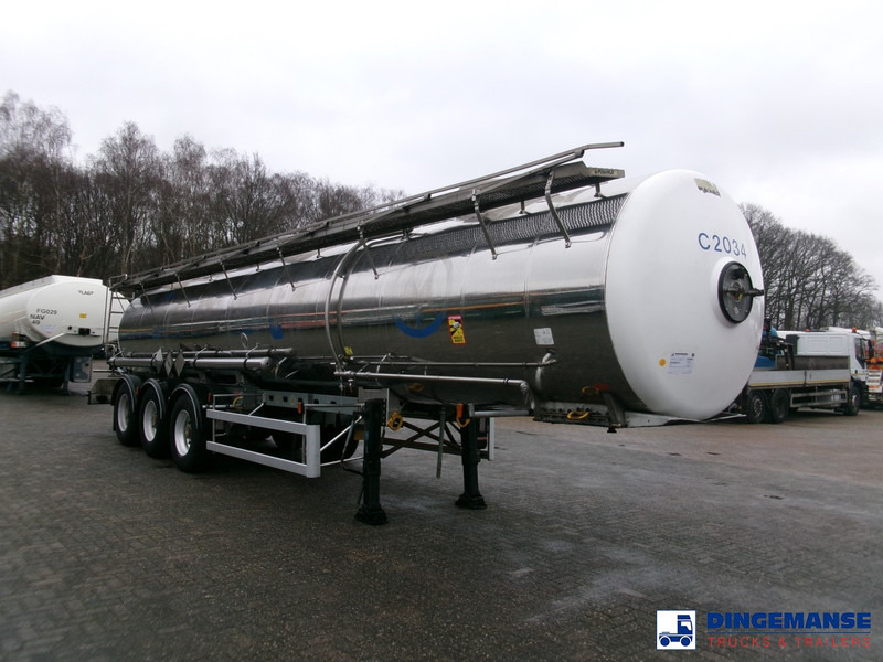 Magyar Chemical tank inox 22.5 m3 / 1 comp ADR 29-05-2024 - Tankoplegger: afbeelding 2 Magyar Chemical tank inox 22.5 m3 / 1 comp ADR 29-05-2024 - Tankoplegger: afbeelding 2