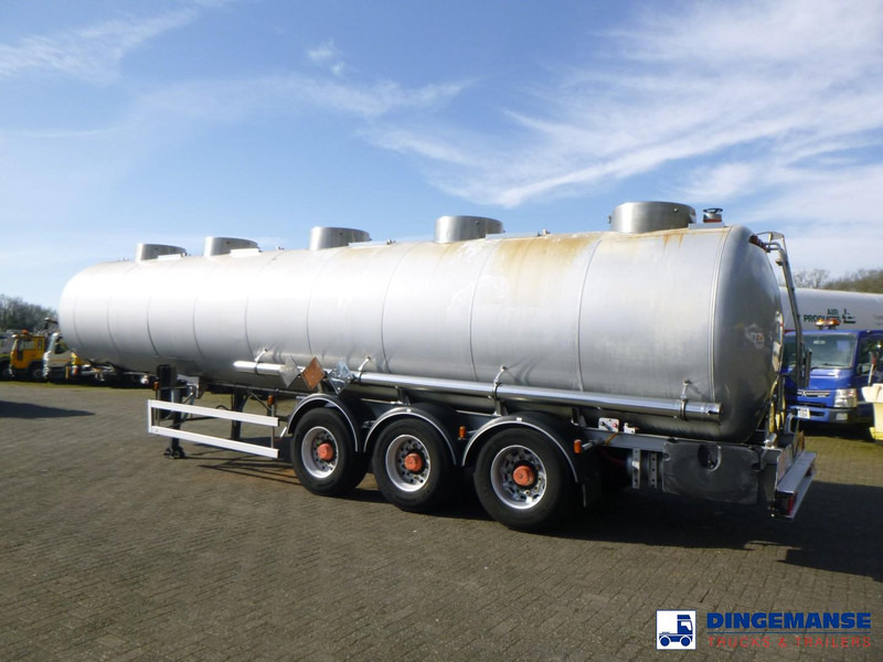 Magyar Chemical tank inox 32.5m3 / 1 comp - Tankoplegger: afbeelding 3 Magyar Chemical tank inox 32.5m3 / 1 comp - Tankoplegger: afbeelding 3