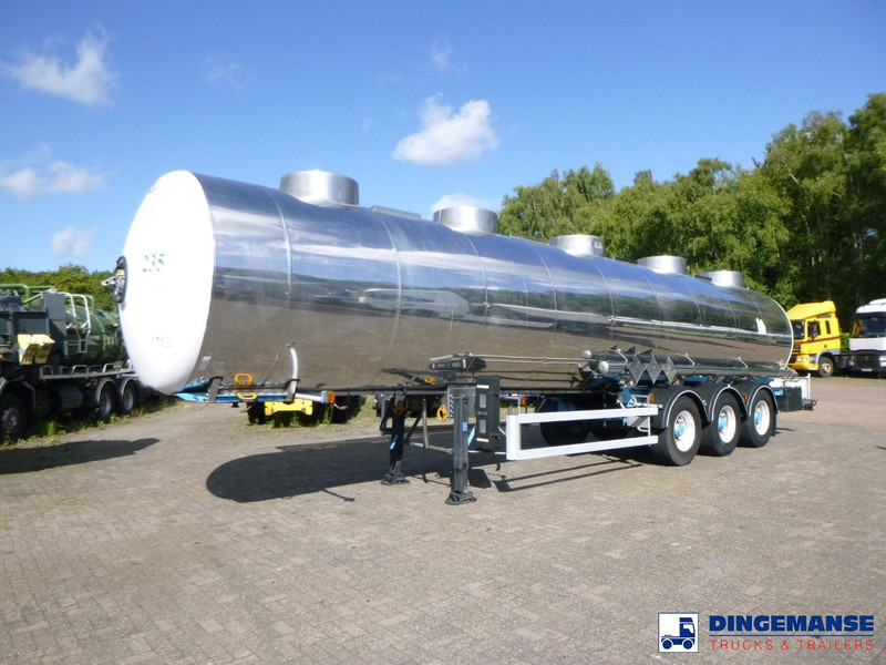 Magyar Chemical tank inox 33 m3 / 1 comp - Tankoplegger: afbeelding 1 Magyar Chemical tank inox 33 m3 / 1 comp - Tankoplegger: afbeelding 1