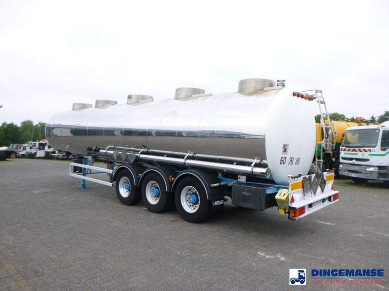 Magyar Chemical tank inox 33 m3 / 1 comp - Tankoplegger: afbeelding 3 Magyar Chemical tank inox 33 m3 / 1 comp - Tankoplegger: afbeelding 3