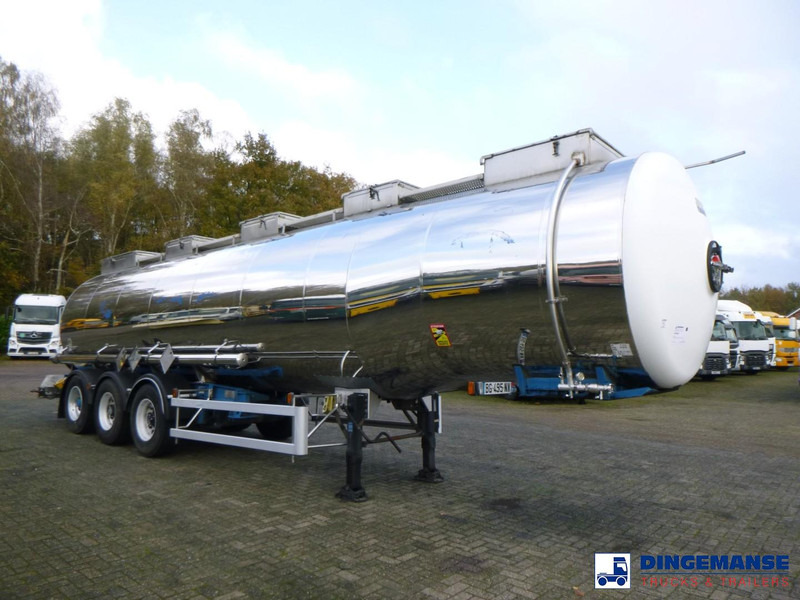 Magyar Chemical tank inox L4BH 32.8 m3 / 1 comp - Tankoplegger: afbeelding 2 Magyar Chemical tank inox L4BH 32.8 m3 / 1 comp - Tankoplegger: afbeelding 2