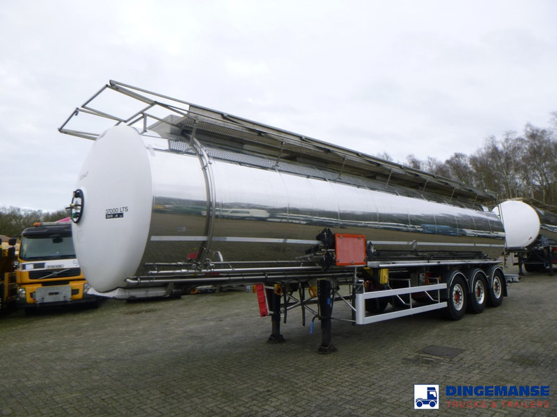Magyar Chemical tank inox L4BH 37.4 m3 / 1 comp - Tankoplegger: afbeelding 1 Magyar Chemical tank inox L4BH 37.4 m3 / 1 comp - Tankoplegger: afbeelding 1