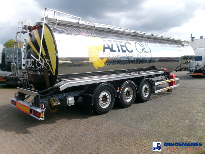 Magyar Heavy oil tank inox 37 m3 / 5 comp + pump - Tankoplegger: afbeelding 4 Magyar Heavy oil tank inox 37 m3 / 5 comp + pump - Tankoplegger: afbeelding 4