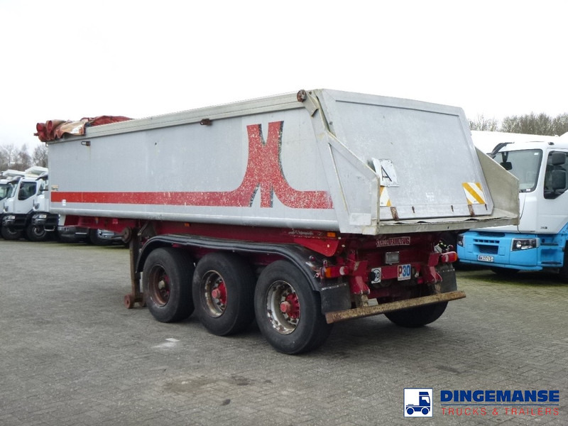 Meierling Tipper trailer alu 21 m3 + tarpaulin - Kipper oplegger: afbeelding 4 Meierling Tipper trailer alu 21 m3 + tarpaulin - Kipper oplegger: afbeelding 4
