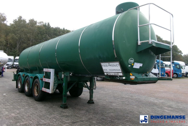 Melton Food tank inox 25 m3 / 1 comp - Tankoplegger: afbeelding 2 Melton Food tank inox 25 m3 / 1 comp - Tankoplegger: afbeelding 2