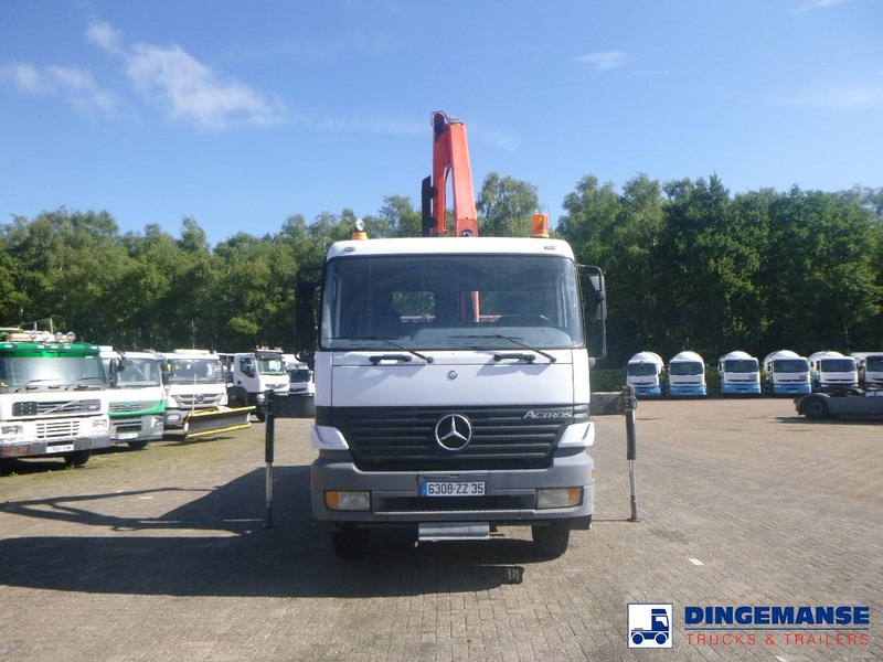 Mercedes-Benz Actros 1835 4x2 tipper + Palfinger PK12000 - Kraanwagen: afbeelding 2 Mercedes-Benz Actros 1835 4x2 tipper + Palfinger PK12000 - Kraanwagen: afbeelding 2