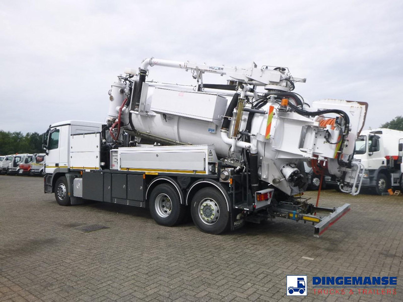 Mercedes-Benz Actros 2541 6x2 RHD E5 Huwer vacuum tank / hydrocureur 12 m3 - Vacuümwagen: afbeelding 3 Mercedes-Benz Actros 2541 6x2 RHD E5 Huwer vacuum tank / hydrocureur 12 m3 - Vacuümwagen: afbeelding 3