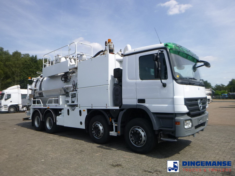 Mercedes-Benz Actros 3241 8x4 RHD Huwer vacuum tank / hydrocureur 15 m3 - Vacuümwagen: afbeelding 2 Mercedes-Benz Actros 3241 8x4 RHD Huwer vacuum tank / hydrocureur 15 m3 - Vacuümwagen: afbeelding 2