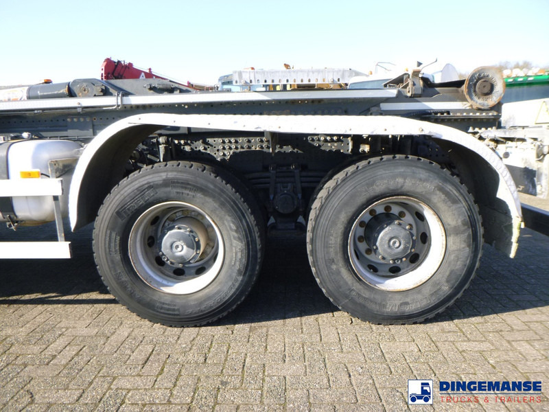 Haakarmsysteem vrachtwagen Mercedes-Benz Arocs 4545 8x8 AJK container hook 25 t: afbeelding 9
