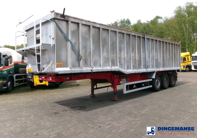 Montracon Tipper trailer alu 55 m3 + tarpaulin - Kipper oplegger: afbeelding 1 Montracon Tipper trailer alu 55 m3 + tarpaulin - Kipper oplegger: afbeelding 1