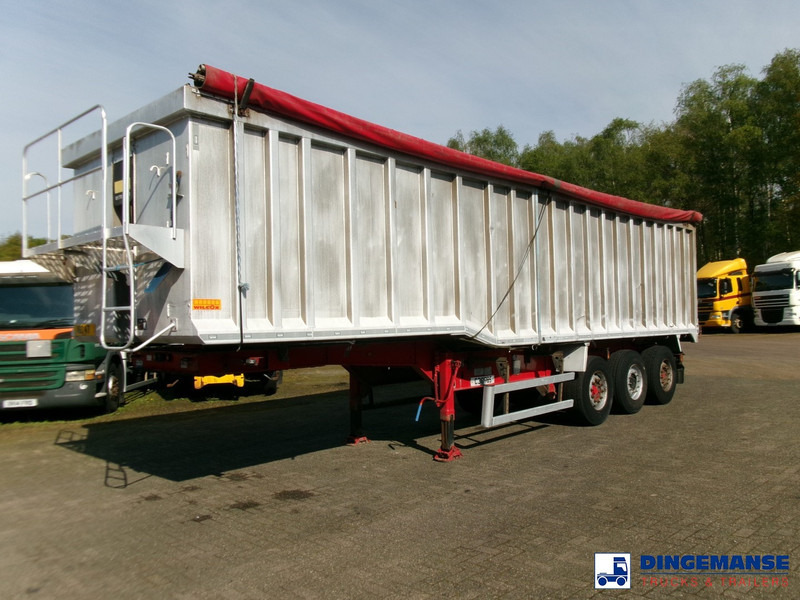 Montracon Tipper trailer alu 55 m3 + tarpaulin - Kipper oplegger: afbeelding 1 Montracon Tipper trailer alu 55 m3 + tarpaulin - Kipper oplegger: afbeelding 1