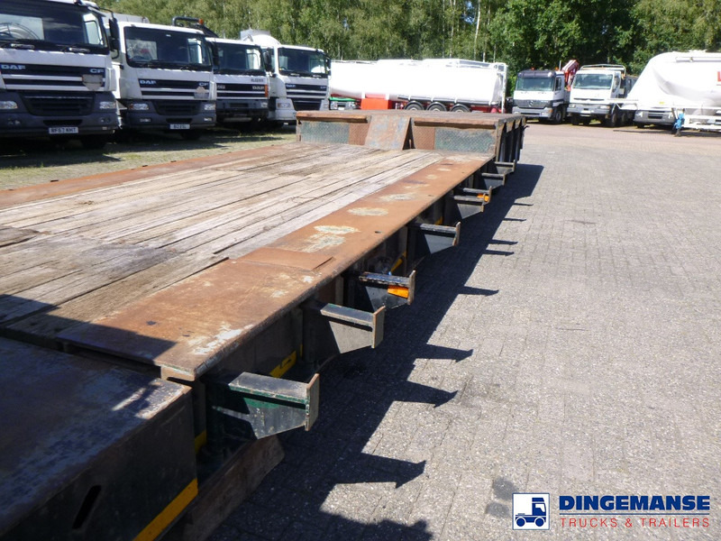 Dieplader oplegger Nooteboom 3-axle lowbed trailer 33 t / extendable 8.5 m: afbeelding 9