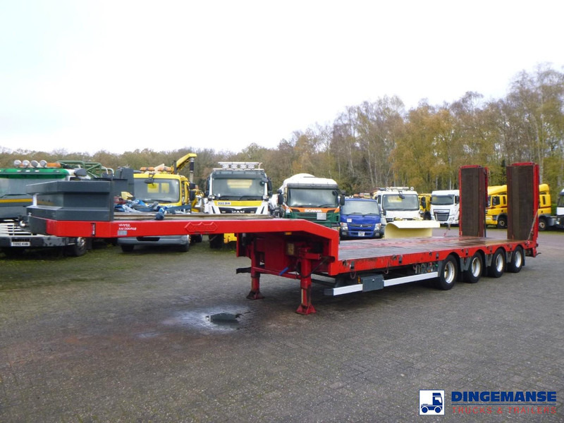 Nooteboom 4-axle semi-lowbed trailer 75 t + ramps - Dieplader oplegger: afbeelding 1 Nooteboom 4-axle semi-lowbed trailer 75 t + ramps - Dieplader oplegger: afbeelding 1