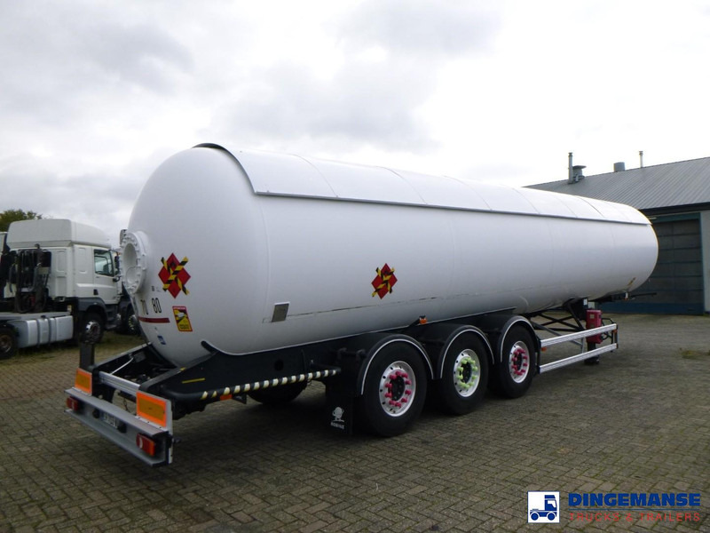 ROBINE Gas tank steel 51.5 m3 / 1 comp - Tankoplegger: afbeelding 4 ROBINE Gas tank steel 51.5 m3 / 1 comp - Tankoplegger: afbeelding 4