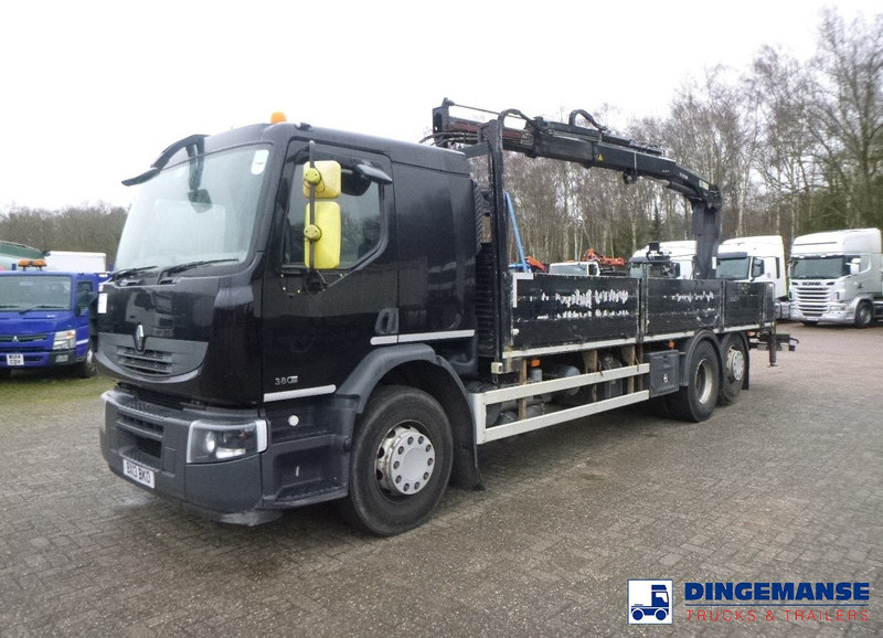 Renault Premium 380 DXI 6x2 RHD + Hiab 122 B2 Duo - Kraanwagen: afbeelding 1 Renault Premium 380 DXI 6x2 RHD + Hiab 122 B2 Duo - Kraanwagen: afbeelding 1