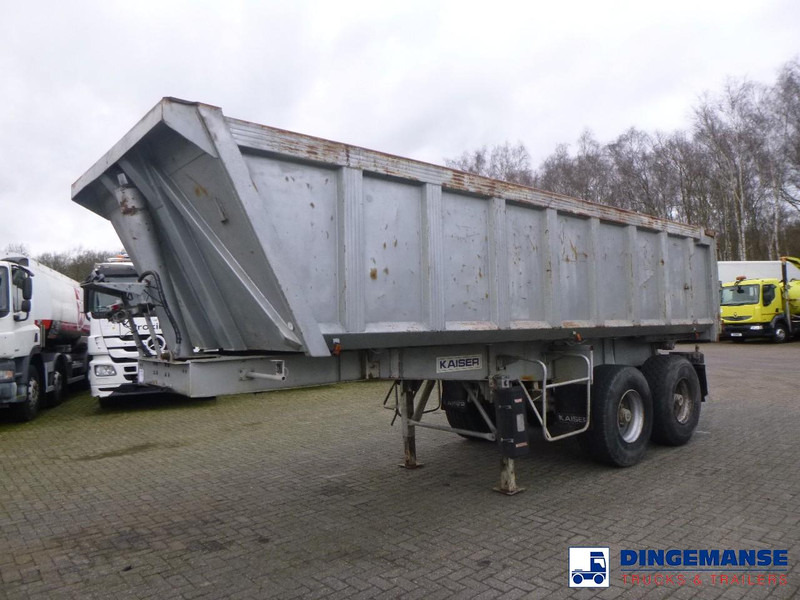 Robuste Kaiser Tipper trailer steel 24 m3 + tarpaulin - Kipper oplegger: afbeelding 1 Robuste Kaiser Tipper trailer steel 24 m3 + tarpaulin - Kipper oplegger: afbeelding 1
