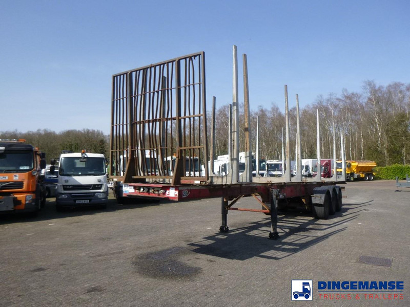 SDC Log trailer 39 t - Vlakke/ Open oplegger: afbeelding 1 SDC Log trailer 39 t - Vlakke/ Open oplegger: afbeelding 1