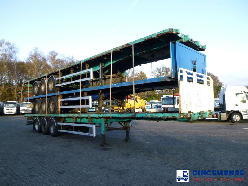 SDC Stack - 3 x platform trailer 13.6 m / 39 t - Vlakke/ Open oplegger: afbeelding 2 SDC Stack - 3 x platform trailer 13.6 m / 39 t - Vlakke/ Open oplegger: afbeelding 2