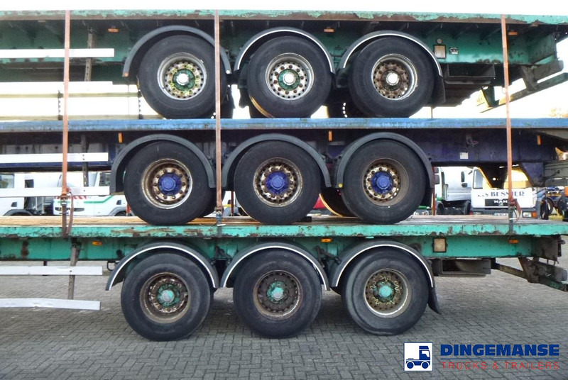 SDC Stack - 3 x platform trailer 13.6 m / 39 t - Vlakke/ Open oplegger: afbeelding 5 SDC Stack - 3 x platform trailer 13.6 m / 39 t - Vlakke/ Open oplegger: afbeelding 5