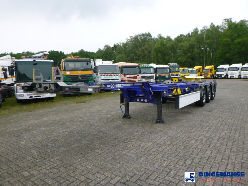 Schmitz Cargobull 3-axle container trailer 20-30-40-45 ft - Containertransporter/ Wissellaadbak oplegger: afbeelding 1 Schmitz Cargobull 3-axle container trailer 20-30-40-45 ft - Containertransporter/ Wissellaadbak oplegger: afbeelding 1