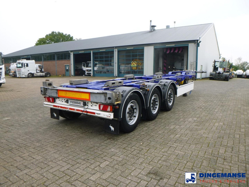 Schmitz Cargobull 3-axle container trailer 20-30-40-45 ft - Containertransporter/ Wissellaadbak oplegger: afbeelding 4 Schmitz Cargobull 3-axle container trailer 20-30-40-45 ft - Containertransporter/ Wissellaadbak oplegger: afbeelding 4