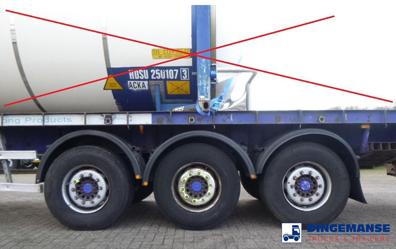 Tirsan 3 axle Platform trailer - Vlakke/ Open oplegger: afbeelding 5 Tirsan 3 axle Platform trailer - Vlakke/ Open oplegger: afbeelding 5