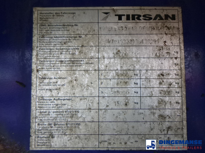 Tirsan 3 axle Platform trailer - Vrachtwagen met open laadbak: afbeelding 5 Tirsan 3 axle Platform trailer - Vrachtwagen met open laadbak: afbeelding 5