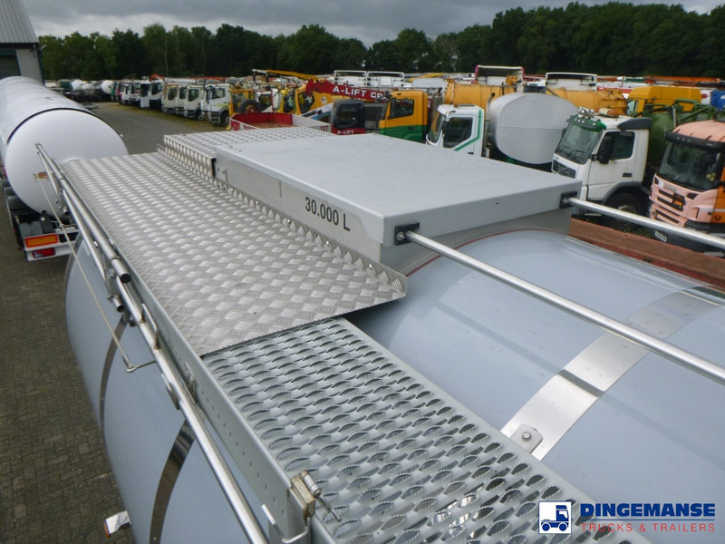 Tank aanhanger Van Hool Bitumen tank inox 30 m3 / 1 comp: afbeelding 18