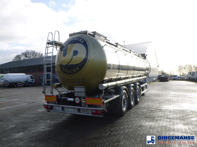 Van Hool Chemical tank inox 30 m3 / 1 comp ADR 12/03/2024 - Tankoplegger: afbeelding 3 Van Hool Chemical tank inox 30 m3 / 1 comp ADR 12/03/2024 - Tankoplegger: afbeelding 3