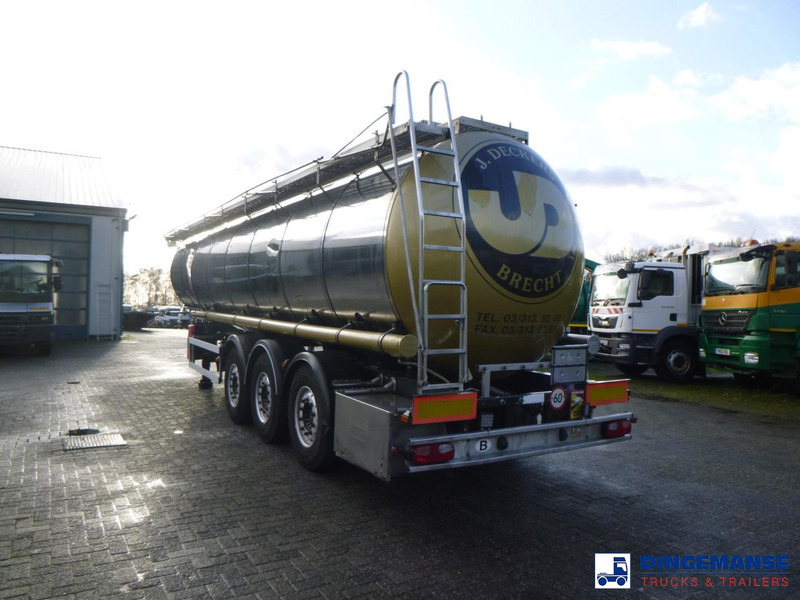Van Hool Chemical tank inox 30 m3 / 1 comp ADR 12/03/2024 - Tankoplegger: afbeelding 4 Van Hool Chemical tank inox 30 m3 / 1 comp ADR 12/03/2024 - Tankoplegger: afbeelding 4