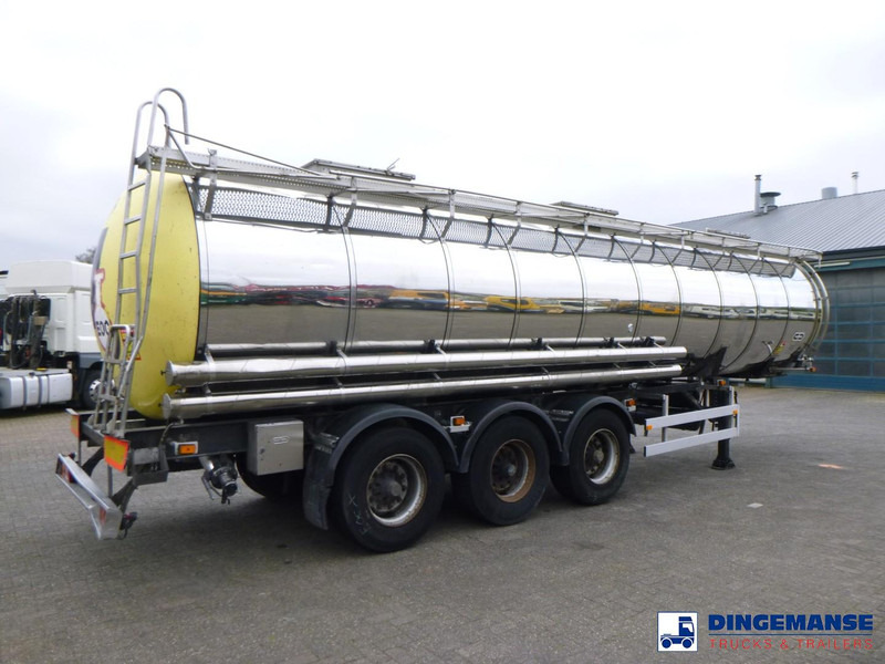 Van Hool Chemical tank inox 30 m3 / 1 comp - Tankoplegger: afbeelding 4 Van Hool Chemical tank inox 30 m3 / 1 comp - Tankoplegger: afbeelding 4