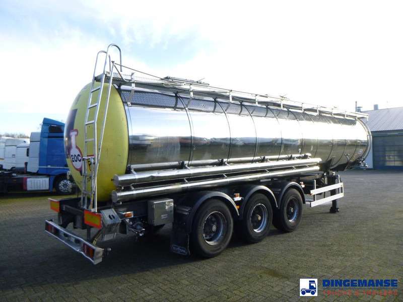 Van Hool Chemical tank inox 30 m3 / 3 comp - Tank aanhanger: afbeelding 4 Van Hool Chemical tank inox 30 m3 / 3 comp - Tank aanhanger: afbeelding 4