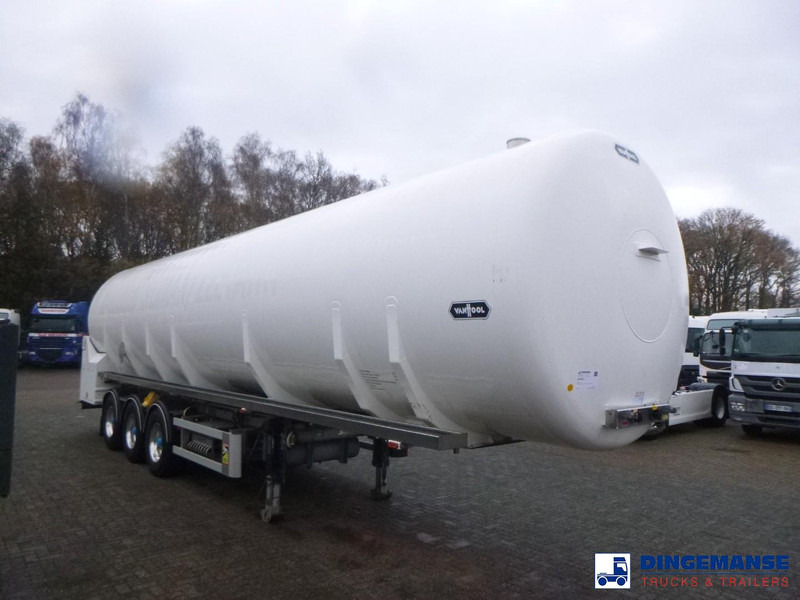Van Hool Cryogenic tank inox 58.6 m3 / 1 comp / R10,4BN (methane/argon/nitrogen) - Tankoplegger: afbeelding 2 Van Hool Cryogenic tank inox 58.6 m3 / 1 comp / R10,4BN (methane/argon/nitrogen) - Tankoplegger: afbeelding 2