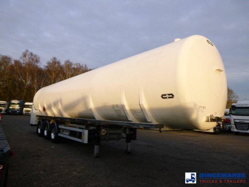 Van Hool Cryogenic tank inox 58.6 m3 / 1 comp / R10,4BN (methane/argon/nitrogen) - Tankoplegger: afbeelding 2 Van Hool Cryogenic tank inox 58.6 m3 / 1 comp / R10,4BN (methane/argon/nitrogen) - Tankoplegger: afbeelding 2