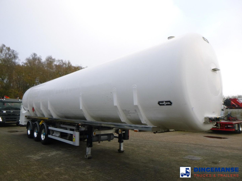 Van Hool Cryogenic tank inox 58.6 m3 / 1 comp / R10,4BN (methane/argon/nitrogen) - Tankoplegger: afbeelding 2 Van Hool Cryogenic tank inox 58.6 m3 / 1 comp / R10,4BN (methane/argon/nitrogen) - Tankoplegger: afbeelding 2