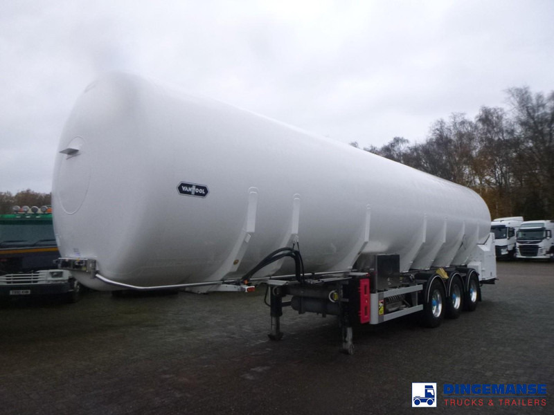 Van Hool Cryogenic tank inox 58.6 m3 / 1 comp / R10,4BN (methane/argon/nitrogen) - Tankoplegger: afbeelding 1 Van Hool Cryogenic tank inox 58.6 m3 / 1 comp / R10,4BN (methane/argon/nitrogen) - Tankoplegger: afbeelding 1