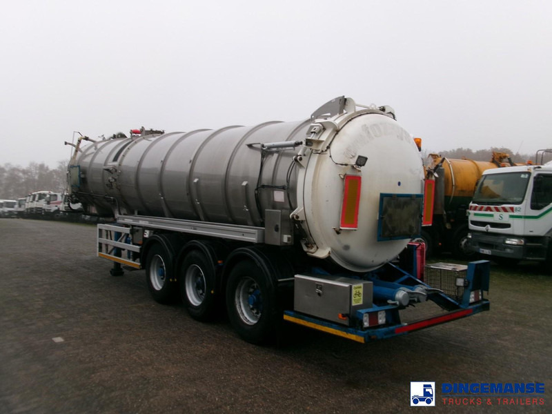 WHALE Vacuum tank inox 30 m3 / 1 comp + pump - Tankoplegger: afbeelding 4 WHALE Vacuum tank inox 30 m3 / 1 comp + pump - Tankoplegger: afbeelding 4