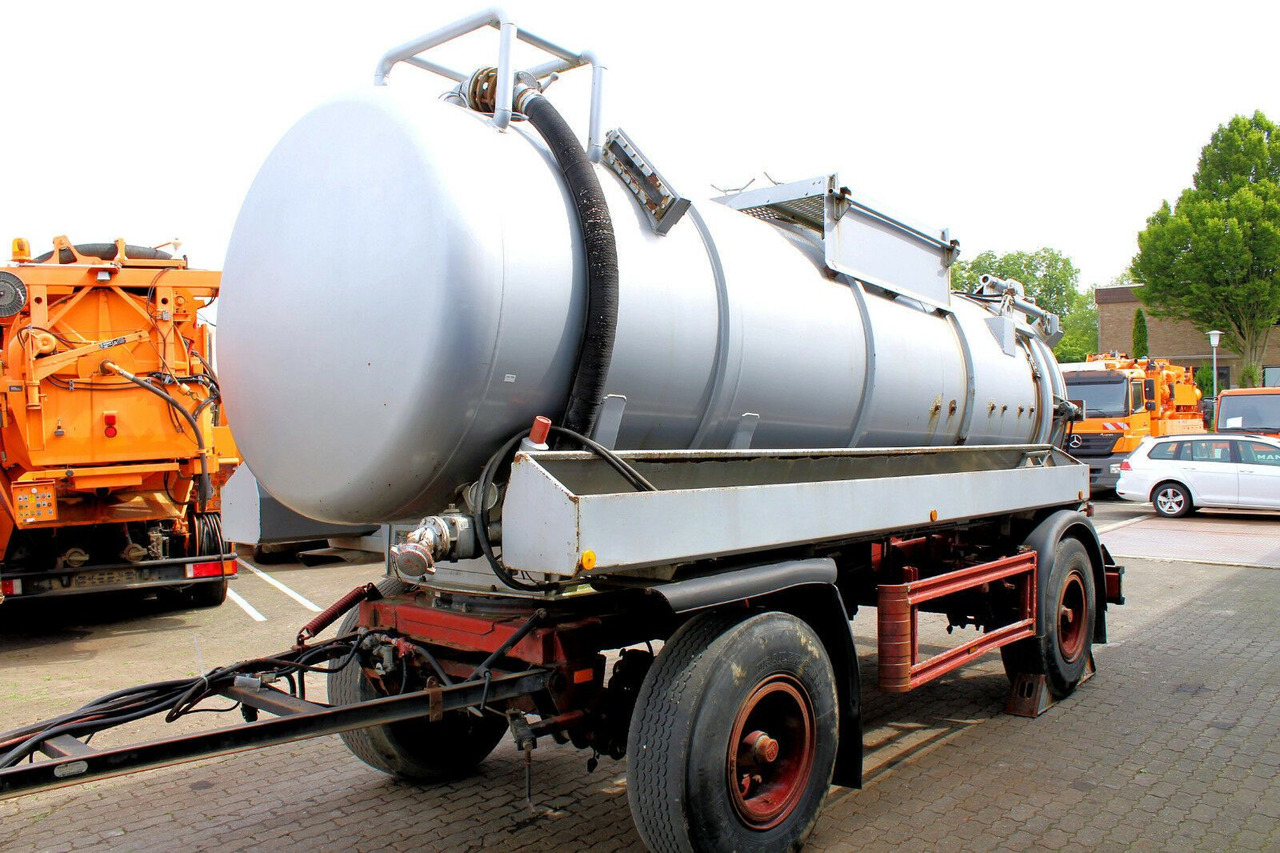 2-Achs Haller 12m³ Saug u. Druck Anhänger Ex-ADR - Tank aanhanger: afbeelding 2 2-Achs Haller 12m³ Saug u. Druck Anhänger Ex-ADR - Tank aanhanger: afbeelding 2