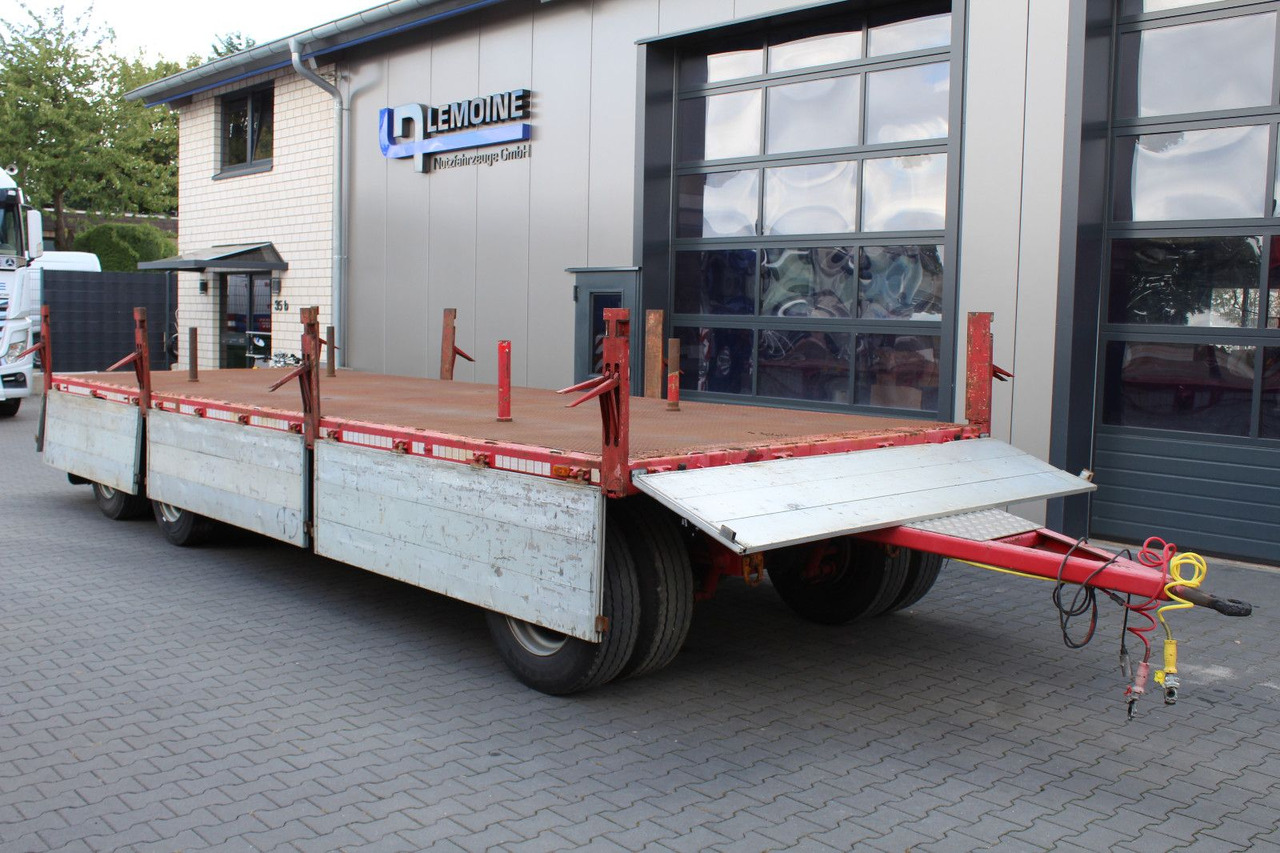 3-Achs ZORZI Pritschen-Anhänger Plateau-Rolle - Dieplader aanhangwagen: afbeelding 5 3-Achs ZORZI Pritschen-Anhänger Plateau-Rolle - Dieplader aanhangwagen: afbeelding 5