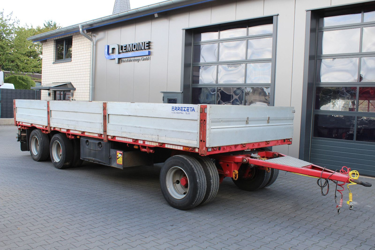 3-Achs ZORZI Pritschen-Anhänger Plateau-Rolle - Dieplader aanhangwagen: afbeelding 1 3-Achs ZORZI Pritschen-Anhänger Plateau-Rolle - Dieplader aanhangwagen: afbeelding 1