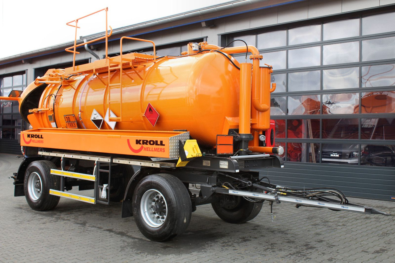 Kutschke 10m³ Kipper Saug u.Druck INOX +ADR/GGVS - Tank aanhanger: afbeelding 1 Kutschke 10m³ Kipper Saug u.Druck INOX +ADR/GGVS - Tank aanhanger: afbeelding 1