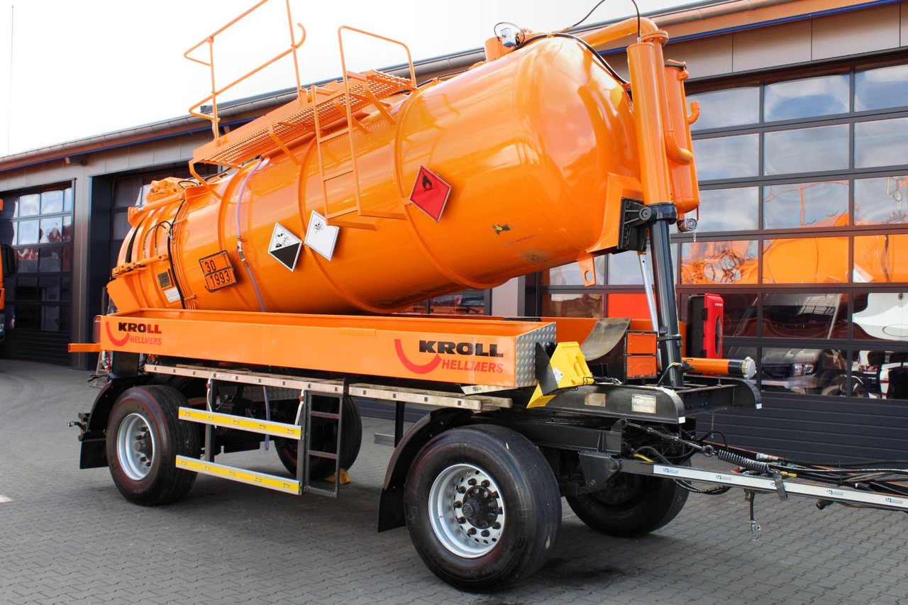 Kutschke 10m³ Kipper Saug u.Druck INOX +ADR/GGVS - Tank aanhanger: afbeelding 5 Kutschke 10m³ Kipper Saug u.Druck INOX +ADR/GGVS - Tank aanhanger: afbeelding 5