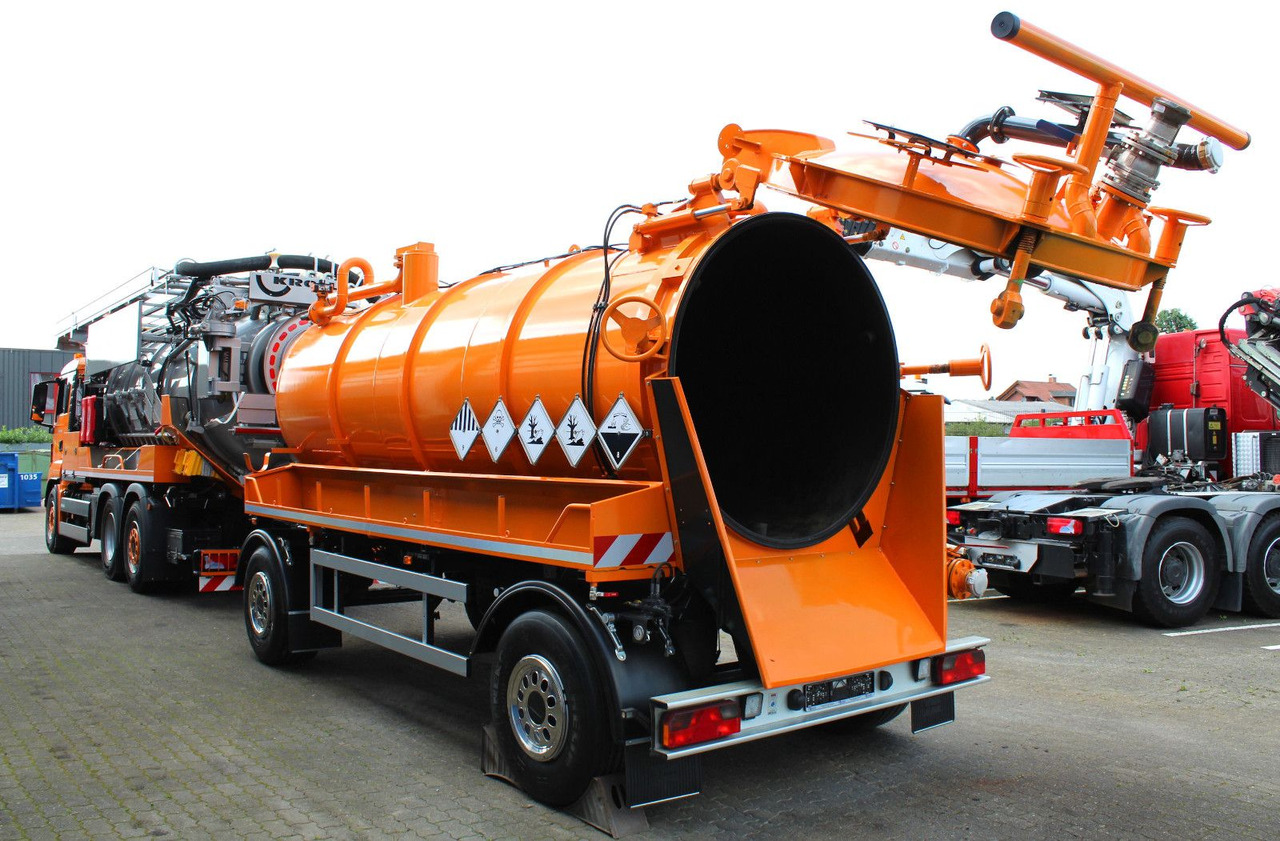 Kutschke / Kroll 10m³ Saug u.Druck ADR INOX - Tank aanhanger: afbeelding 2 Kutschke / Kroll 10m³ Saug u.Druck ADR INOX - Tank aanhanger: afbeelding 2