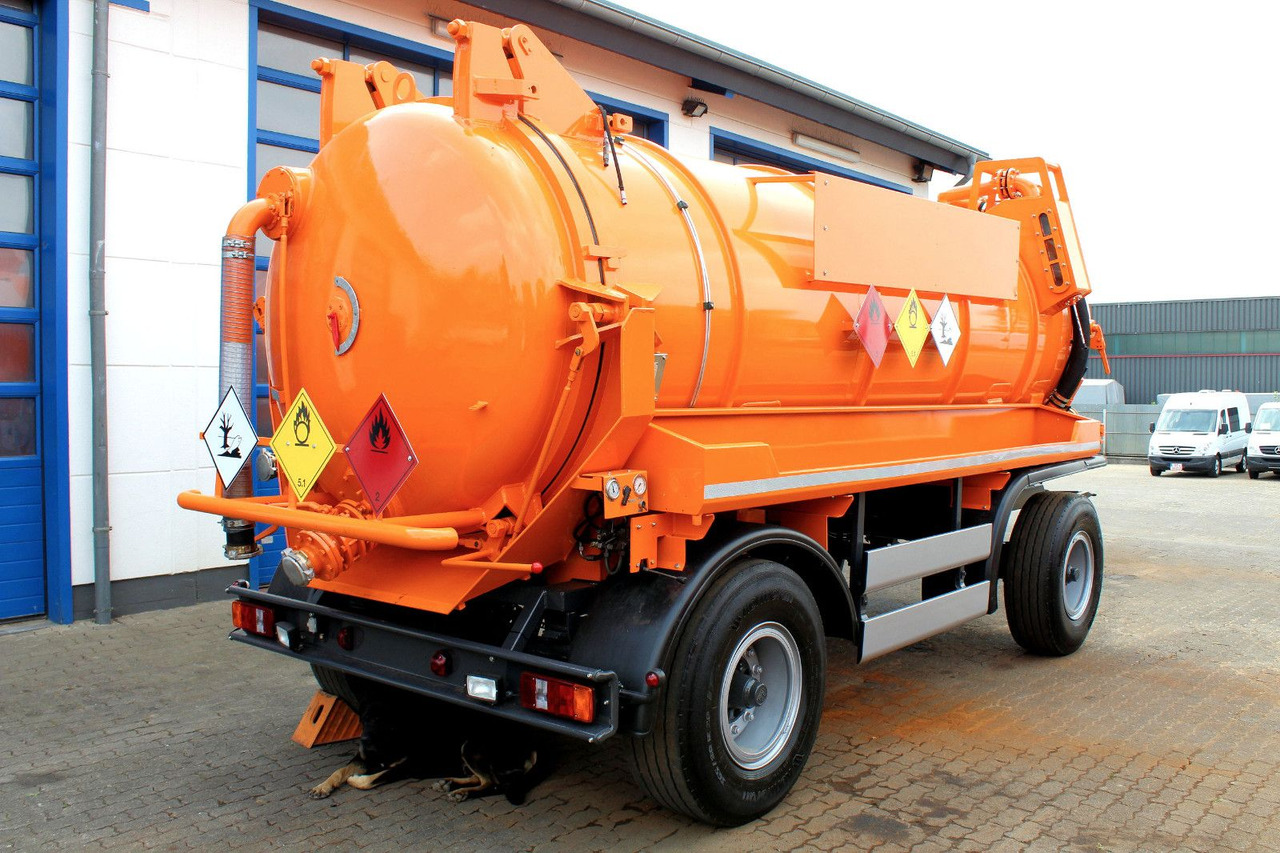 Kutschke / Kroll 10m³ Saug u.Druck ADR INOX - Tank aanhanger: afbeelding 5 Kutschke / Kroll 10m³ Saug u.Druck ADR INOX - Tank aanhanger: afbeelding 5
