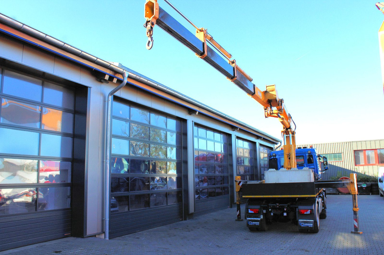 MAN TGS 18.480 4x4 BLS SZM+Pritsche MKG HLK 340 Kran - Vrachtwagen met open laadbak, Kraanwagen: afbeelding 4 MAN TGS 18.480 4x4 BLS SZM+Pritsche MKG HLK 340 Kran - Vrachtwagen met open laadbak, Kraanwagen: afbeelding 4