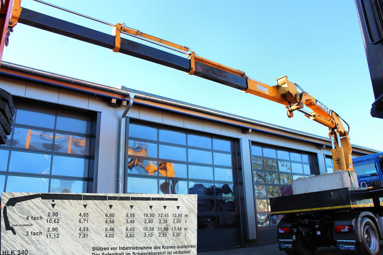 MAN TGS 18.480 4x4 BLS SZM+Pritsche MKG HLK 340 Kran - Vrachtwagen met open laadbak, Kraanwagen: afbeelding 5 MAN TGS 18.480 4x4 BLS SZM+Pritsche MKG HLK 340 Kran - Vrachtwagen met open laadbak, Kraanwagen: afbeelding 5