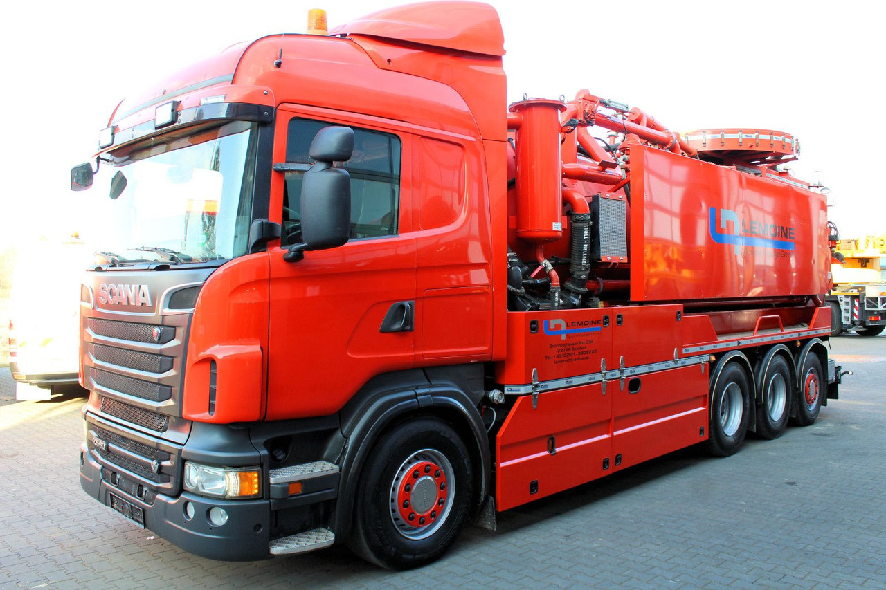 Scania R560 V8 8x4 Kroll 20m³ WRG 2x HD-Pumpe 620 Liter - Vacuümwagen: afbeelding 4 Scania R560 V8 8x4 Kroll 20m³ WRG 2x HD-Pumpe 620 Liter - Vacuümwagen: afbeelding 4