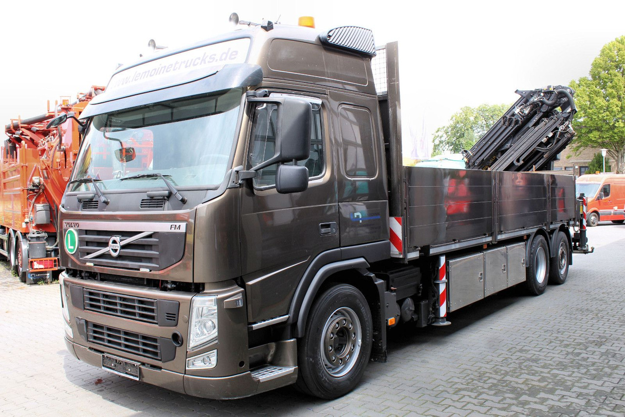 Volvo FM 420 6x2 Container-Pritsche+Kran PK 34.002+JIB - Vrachtwagen met open laadbak, Kraanwagen: afbeelding 3 Volvo FM 420 6x2 Container-Pritsche+Kran PK 34.002+JIB - Vrachtwagen met open laadbak, Kraanwagen: afbeelding 3