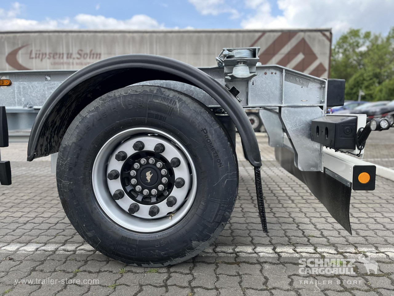 SCHMITZ Anhänger Wechselfahrgestell Maxiausführung - Containertransporter/ Wissellaadbak aanhangwagen: afbeelding 5 SCHMITZ Anhänger Wechselfahrgestell Maxiausführung - Containertransporter/ Wissellaadbak aanhangwagen: afbeelding 5